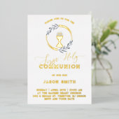 Firs Holy Communion Foil Invitation 箔招待状 (立ち正面)