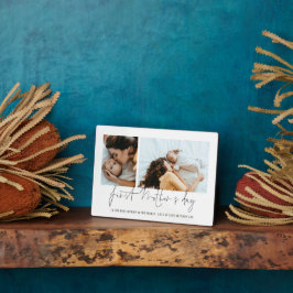 First モダン Mothers Day 2 Photos Script フォトプラーク