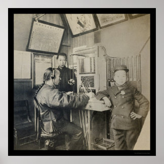First 中国の Telephone Operator, Chinatown 1922 ポスター