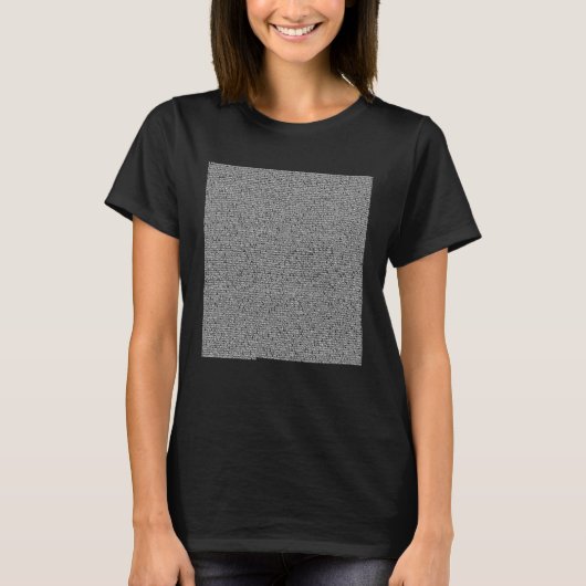 First 10000 Digits of Pi Math Teacher Students Hap Tシャツ (正面)