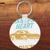 first 1 stole grandpa's heart now i'm after his co キーホルダー (正面)