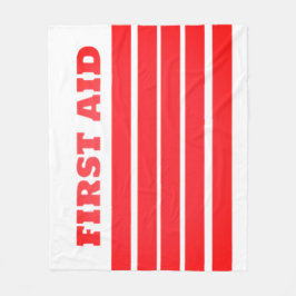 FIRST AID フリースブランケット