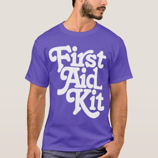 First Aid Kit バンド Tシャツ (正面)