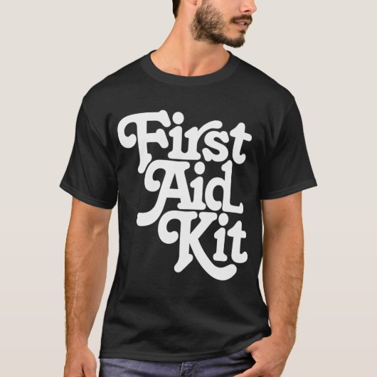 First Aid Kit バンド Tシャツ (正面)