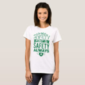 First aid saves lives tシャツ (正面フル)