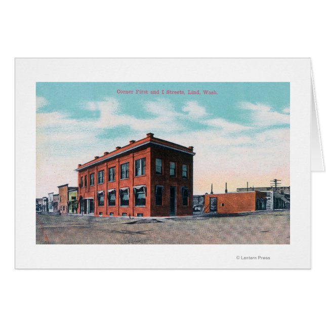 First and I通りCornerLind, WA (正面横)