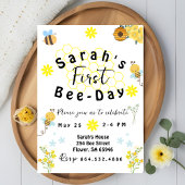 First Bee Day誕生日 招待状