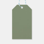 First Birthday Floral Bunny ギフトタグ (裏面)