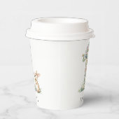 First Birthday Floral Bunny 紙コップ (右)