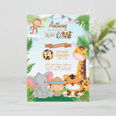 First birthday invitation (スタンド正面)