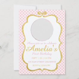 First Birthday Invite 招待状