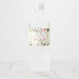 First Birthday Party Water Labels, Boho ペットボトルラベル