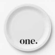 First Bithdayフォト紙プレートイン白黒