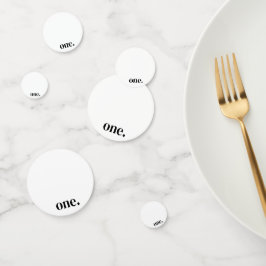 First Bithdayフォト紙吹雪(モノクロ) コンフェッティ