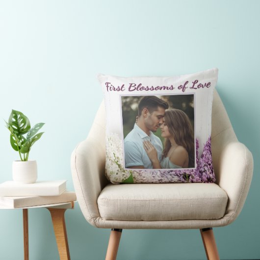 First Blossoms of Love Pillow | Personalized  クッション (椅子)