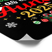 First Christmas As A Aunt 2025 New Mommy Xmas  ポスター (角)