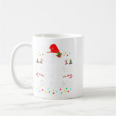First Christmas As A Grandma Matching Christmas Ne コーヒーマグカップ (左)