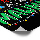 First Christmas As Mawmaw Family Matching New Mawm ポスター (角)