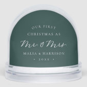 First Christmas as Mr. & Mrs. Wedding Photo (正面)