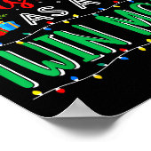 First Christmas As Twin Mom Family Matching New Tw ポスター (角)