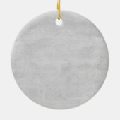 First Christmas In Loving Memory Photo Tribute セラミックオーナメント (裏面)