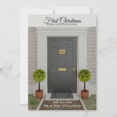 First Christmas in New Home Holiday Card シーズンカード (正面)
