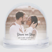 First Christmas Married Wedding Photos (裏面)