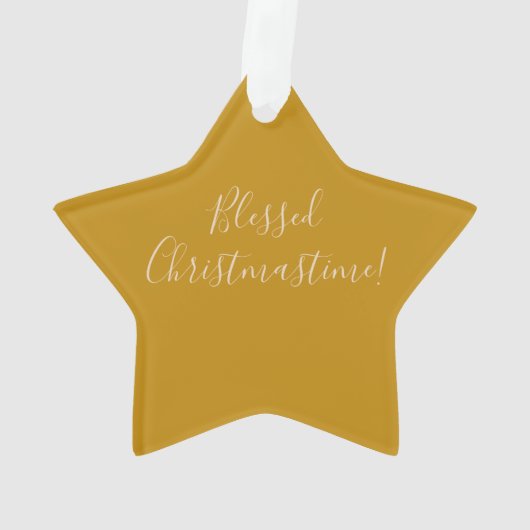 First Christmas nativity  オーナメント (裏面)