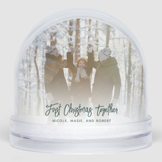 First Christmas New Home Family Photos Custom (正面)