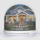 First Christmas New Home Photo White Script 2025 (裏面)