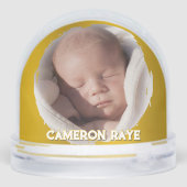 First Christmas Newborn Baby Gold (裏面)