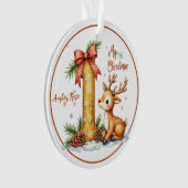 First Christmas Ornament オーナメント (正面)