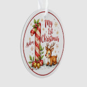 First Christmas Ornament オーナメント (正面)