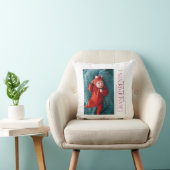 First Christmas Promoted Grandparents Daddy Photo クッション (椅子)