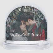 First Christmas Together Couple 2 Photos Keepsake (裏面)