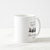 First Christmas Together Mug – Custom Names & Year コーヒーマグカップ (正面右)