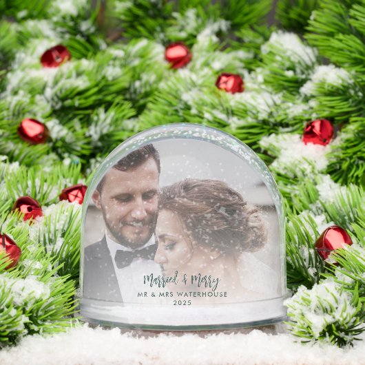 First Christmas Wedding Photos Holidays Custom (クリスマス)