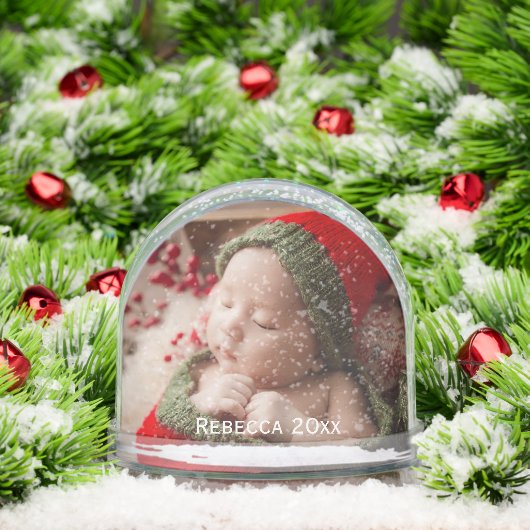 First Christmas winter berries Snow Globe (クリスマス)