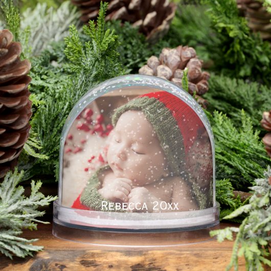First Christmas winter berries Snow Globe (冬)
