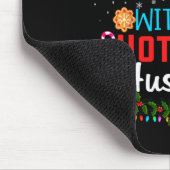 First Christmas With My Hot New Husband Funny Xmas マウスパッド (コーナー)