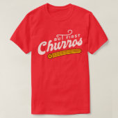 FIRST CHURROS  Tシャツ (デザイン正面)
