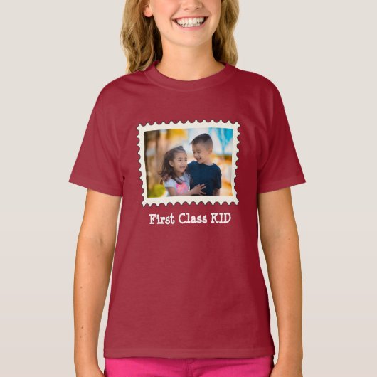 FIRST CLASS KID 最高の Kidカスタム横写真 Tシャツ (正面)