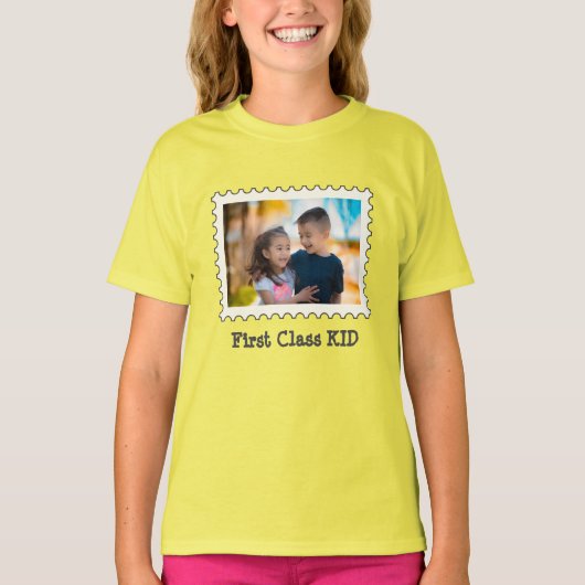FIRST CLASS KID 最高の Kidカスタム横写真 Tシャツ (正面)