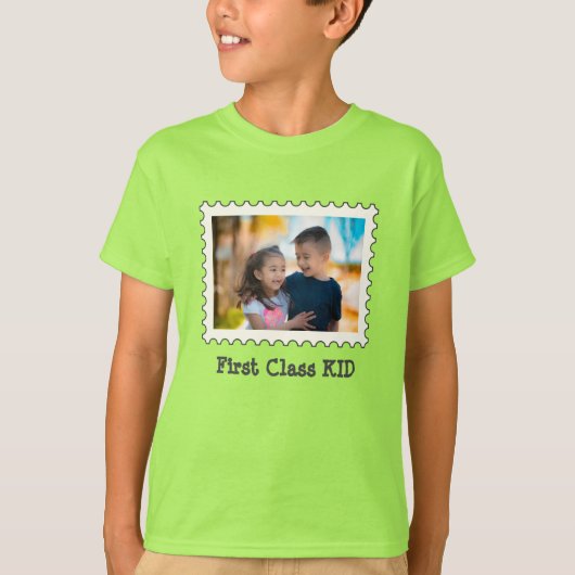FIRST CLASS KID 最高の Kidカスタム横写真 Tシャツ (正面)