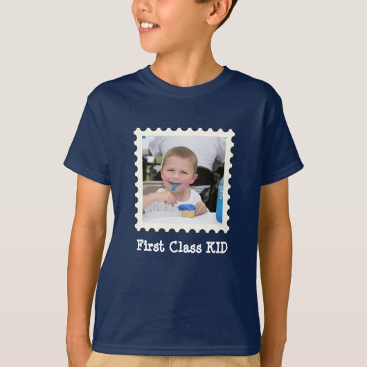 FIRST CLASS KID 最高の Kid Everカスタム角写真 Tシャツ (正面)