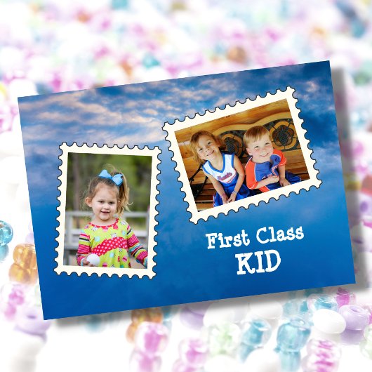 First Class KID 最高の KID Ever 3の写真カスタム写真 カード
