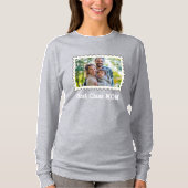 FIRST CLASS MOM 最高の Mom Ever for MOMフォトカスタムー Tシャツ (正面)