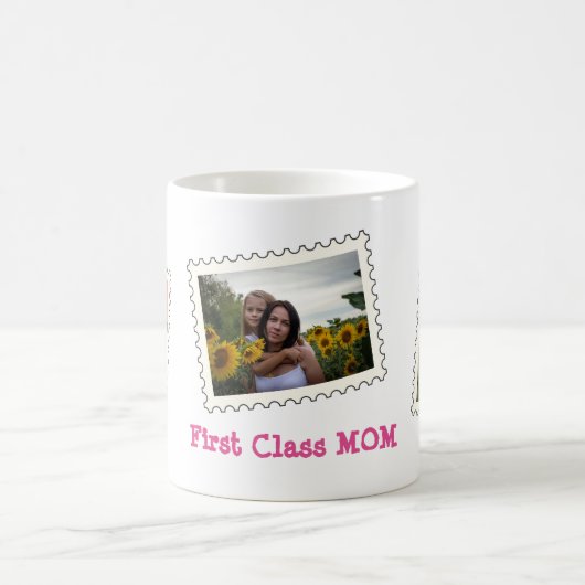 First Class MOM MOM最高の MOM Ever 3カスタム枚 コーヒーマグカップ (中央)