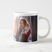 First Coffee写真と名前を追加 ジャンボコーヒーマグカップ (右)