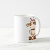 First Coffee of 2026 – New Year Coffee Lover Gift コーヒーマグカップ (正面右)